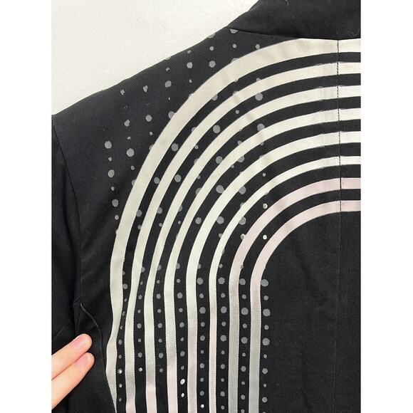 Puma Jamaica Logo Patch Y2K Retro Sporty Streetwear Cotton Rugby Jacket - Small - Picture 7 of 16